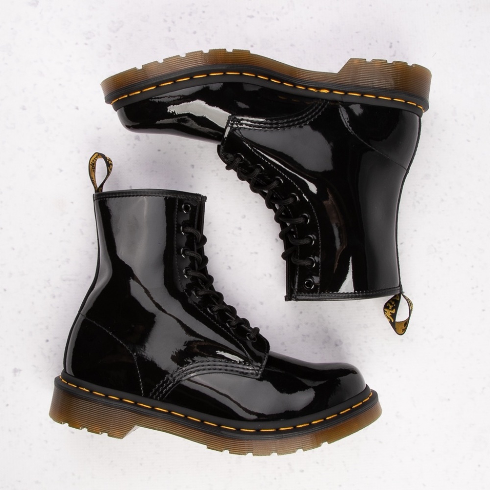 New Womens Dr. Martens 1460 8-Eye Patent Boot